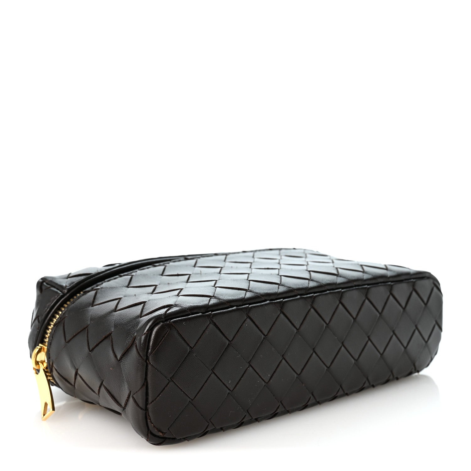Bottega Veneta Kalbsleder Intrecciato Bang Bang Vanity Case Fondant · Foto 4