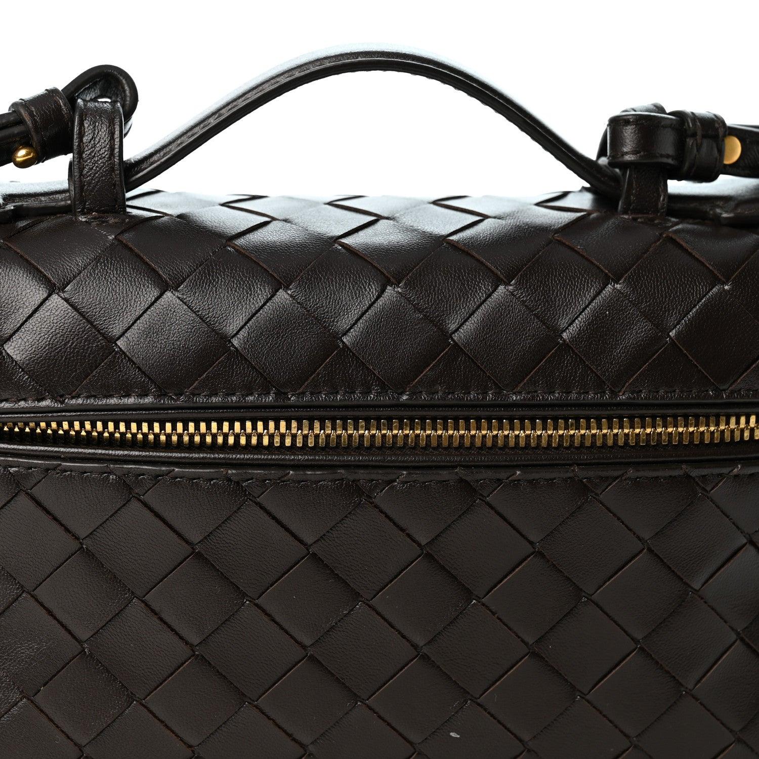 Bottega Veneta Kalbsleder Intrecciato Bang Bang Vanity Case Fondant · Foto 7