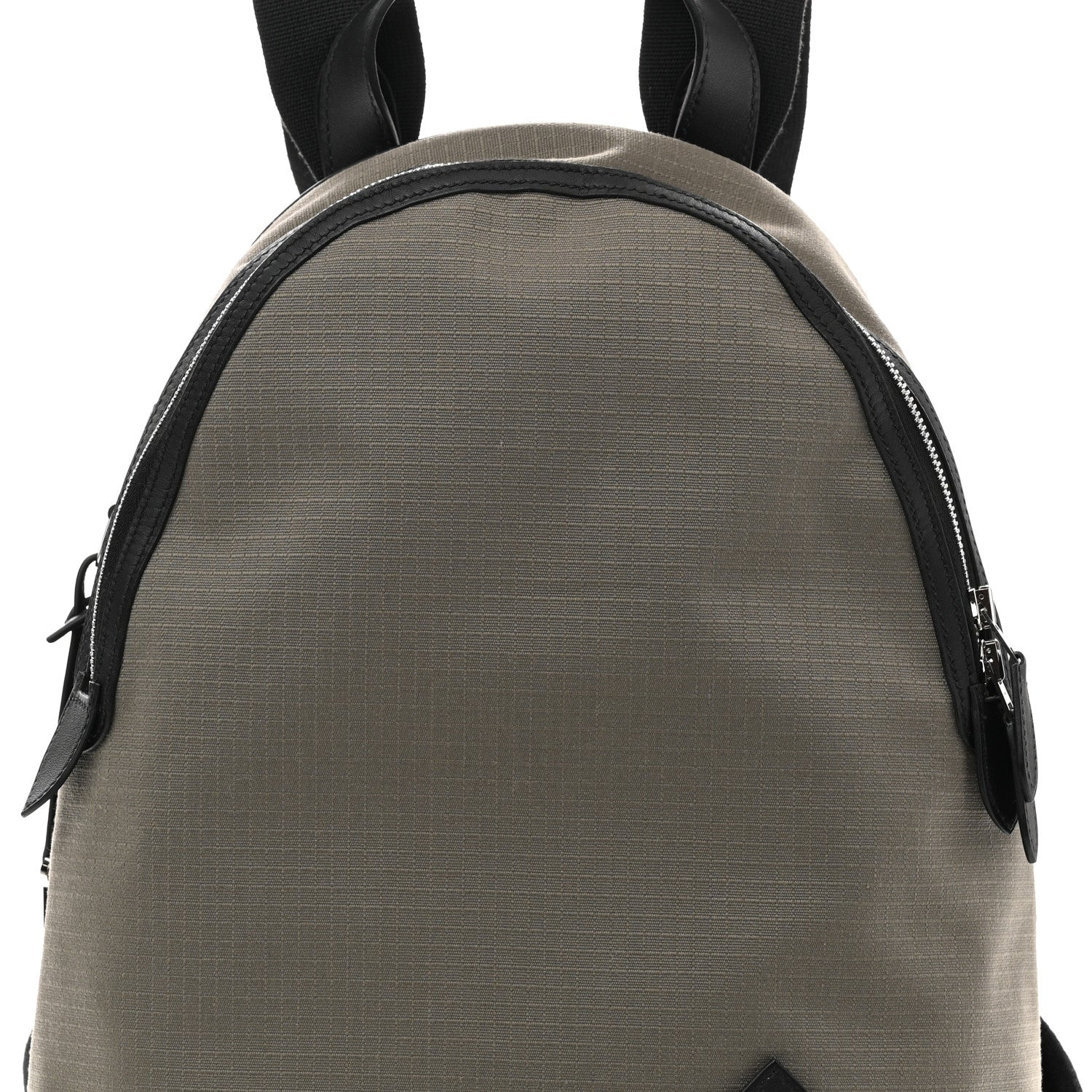 Hermès Bivoac Canvas Swift Allback Rucksack Khaki Schwarz · Foto 7