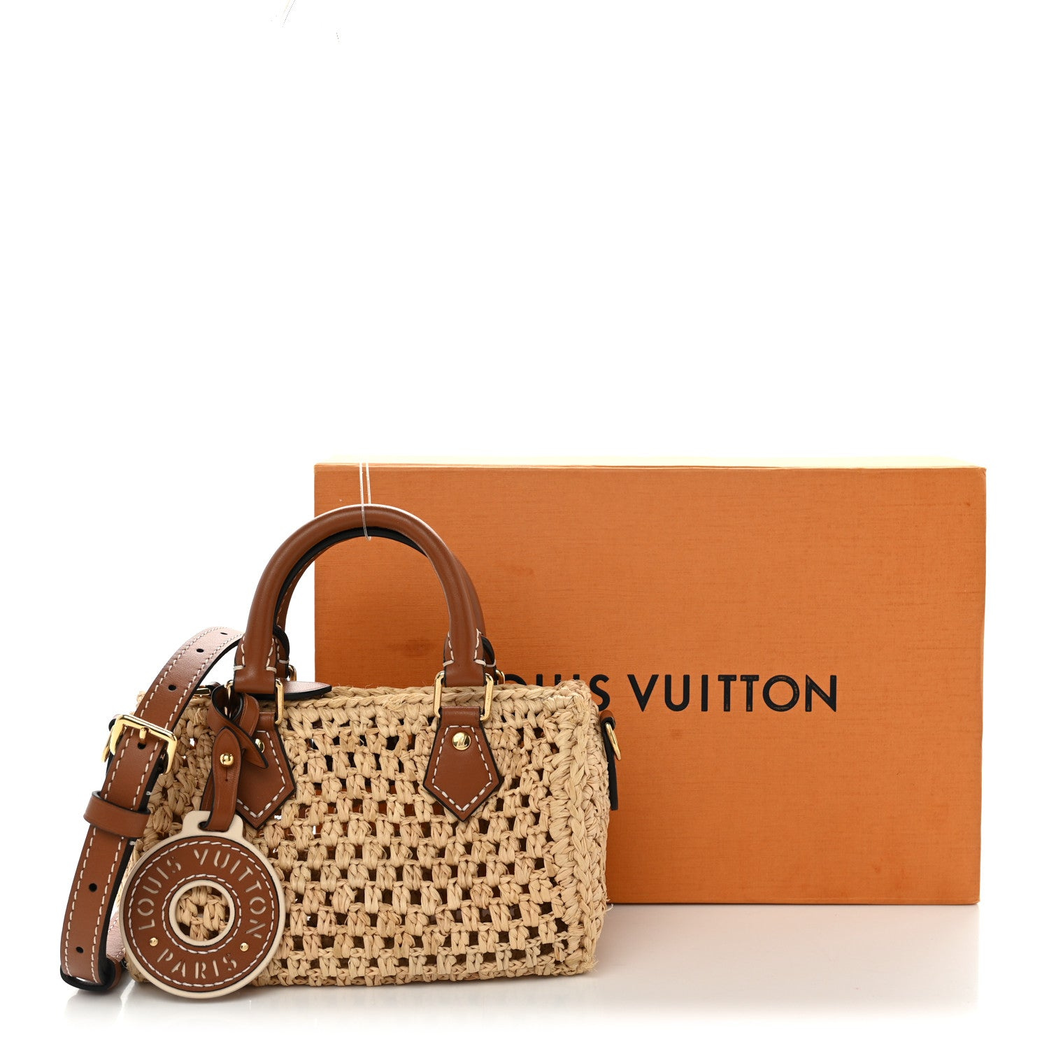 Louis Vuitton Raffia Nano Speedy Bronzage naturel · Photo 10