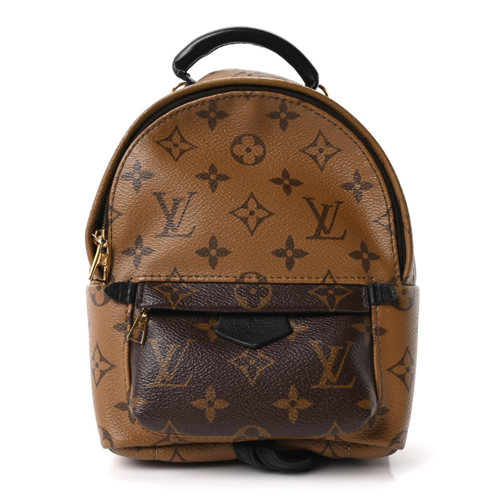Louis Vuitton Rückwärts Monogram Palm Springs Rucksack Mini