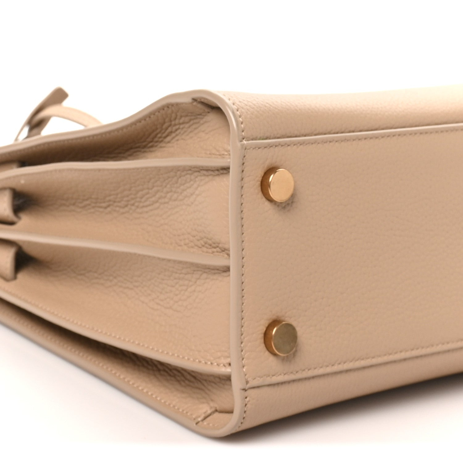 Saint Laurent Maseriger Kalbsleder Baby Sack De Jour Souple Dunkelbeige · Foto 9