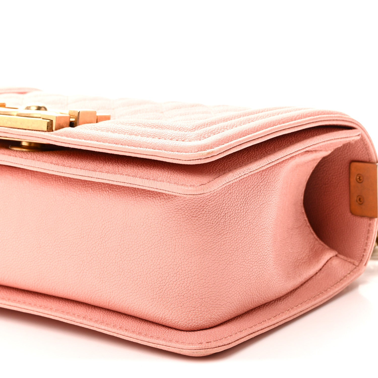 Chanel Caviale trapuntato con Boy piccola paletta rosa · Foto 10